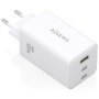 Comprar Cargador de Pared GaN Aisens ASCH-100W3P051-W/ 2xUSB Tipo-C/ 1xUSB/ 100W - Ganga Electrónica