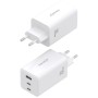 Comprar Cargador de Pared GaN Aisens ASCH-100W3P051-W/ 2xUSB Tipo-C/ 1xUSB/ 100W - Ganga Electrónica