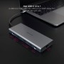 Comprar Docking Tipo-C Nanocable 10.16.4612/ 3xUSB/ 1xUSB Tipo-C/ 2xHDMI 4K/ 1xDisplayPort/ 1xRJ45/ 1xLector tarjetas/ 1xJack 3.