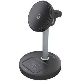Comprar Base de carga Inalámbrica Aisens ASCH-15W3WC066-BK/ 15W/ Negro - Ganga Electrónica