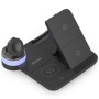 Comprar Base de carga Inalámbrica Aisens ASCH-15W4WC062-BK/ 15W/ Negro - Ganga Electrónica