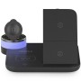 Comprar Base de carga Inalámbrica Aisens ASCH-15W4WC062-BK/ 15W/ Negro - Ganga Electrónica