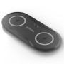 Comprar Base de carga Inalámbrica Aisens ASCH-15W2WC060-BK/ 15W/ Negro - Ganga Electrónica