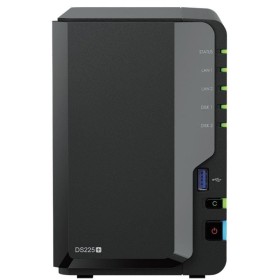 Comprar NAS Synology Diskstation DS225+/ 2 Bahías 3.5'- 2.5'/ 2GB DDR4/ Formato Torre - Ganga Electrónica