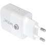 Comprar Cargador de Pared GaN Leotec LECSPH30W2W/ 1xUSB Tipo-C/ 1xUSB/ 30W - Ganga Electrónica