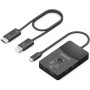Comprar Adaptador/Transmisor de vídeo inalámbrico USB Tipo-C - HDMI Aisens ASWL-H2KDC30M05-BK/ 100W - Ganga Electrónica