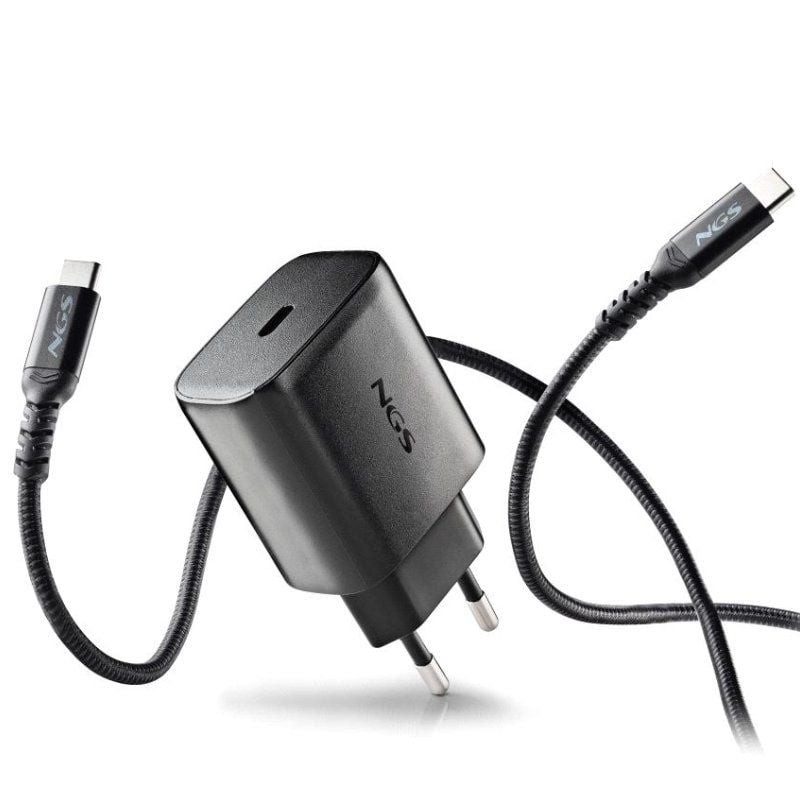 Comprar Cargador de Pared GaN NGS Bud 45W/ 1xUSB Tipo-C/ 45W - Ganga Electrónica