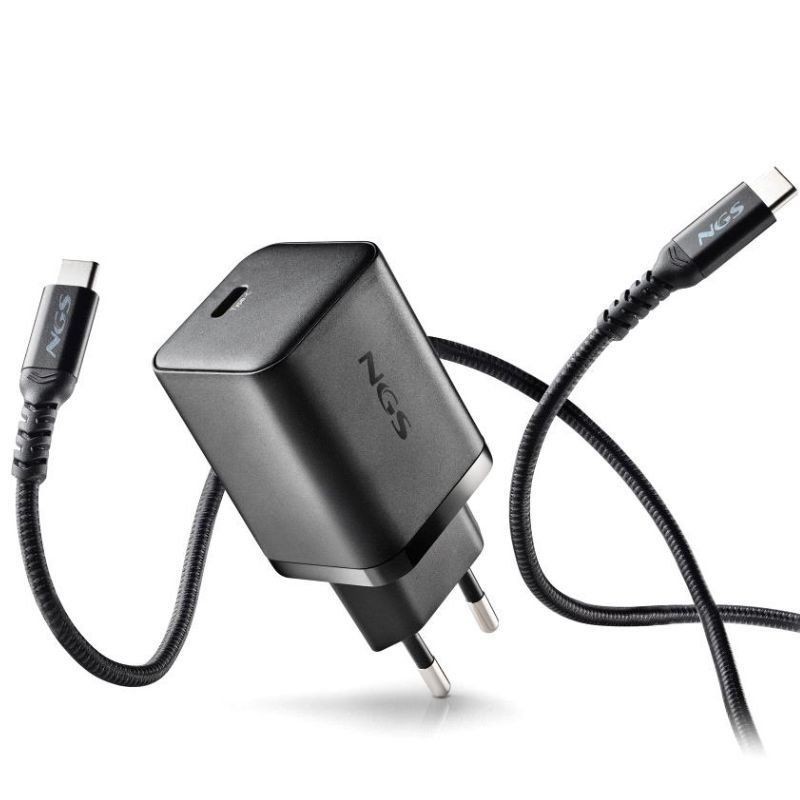 Comprar Cargador de Pared GaN NGS Bud 65W/ 1xUSB Tipo-C/ 65W - Ganga Electrónica