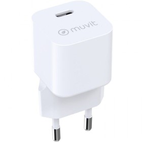 Comprar Cargador de Pared Muvit For Change MCACC0047/ 1xUSB Tipo-C/ 30W - Ganga Electrónica