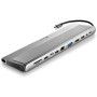 Comprar Docking USB Tipo-C NGS WonderDock 12 Pro/ 3xUSB/ 2xHDMI 4K/ 1xVGA/ 1xRJ45/ 1xLector de Tarjetas/ 1xJack 3.5/ 1xUSB Tipo-