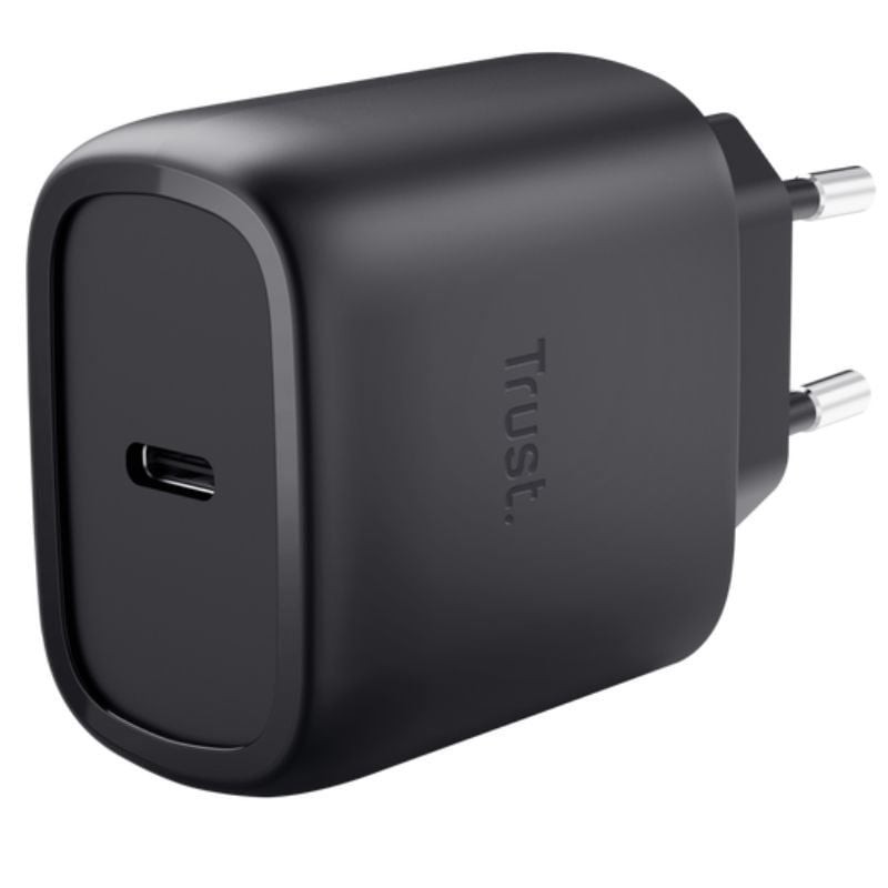Comprar Cargador de Pared GaN Trust Maxo 45W/ 1xUSB Tipo-C/ 45W - Ganga Electrónica