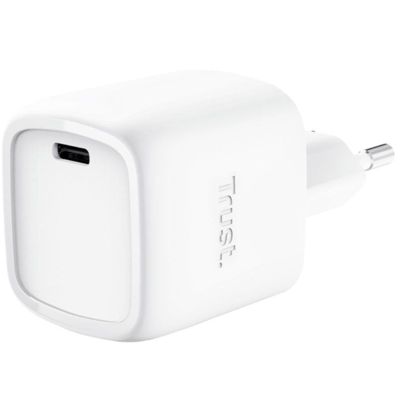 Comprar Cargador de Pared GaN Trust Maxo 30W/ 1xUSB Tipo-C/ 30W - Ganga Electrónica