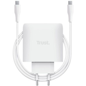 Comprar Cargador de Pared GaN Trust Maxo 65W/ 1xUSB Tipo-C/ Incluye Cable USB Tipo-C/ 65W - Ganga Electrónica