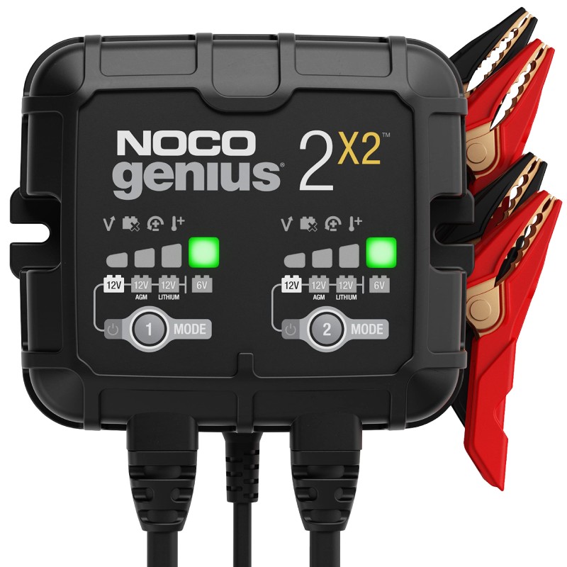 Comprar NOCO GENIUS2X2 4A 2-BANK Battery Charger - Ganga Electrónica