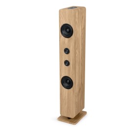 Comprar Thomson Sound Tower 120W USB AUX Mando Wood/black DS702 - Ganga Electrónica