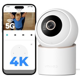 Comprar Imilab C40 Home Security Camera Night Vision 360 4K Blanco CMSXJ112A - Ganga Electrónica