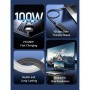 Comprar Cable USB 3.2 Tipo-C 5A Vention TRGBH/ USB Tipo-C Macho - USB Tipo-C Macho/ Hasta 100W/ 10Gbps/ 2m/ Negro - Ganga Electr