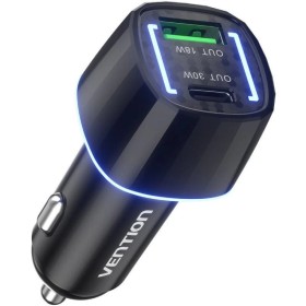 Comprar Cargador de Coche Vention FFRB0/ 1xUSB-Tipo C/ 1xUSB/ 48W - Ganga Electrónica