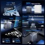 Comprar Cargador de Pared GaN Vention TZ-FETH0-EU/ 3xUSB Tipo-C/ 1xUSB/ 100W - Ganga Electrónica