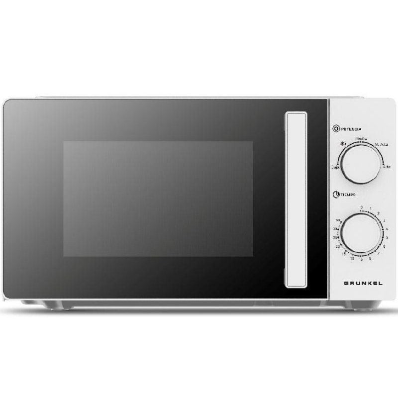Comprar Microondas Grunkel MWG-20GRILL/ 700W/ Capacidad 20L/ Función Grill/ Blanco - Ganga Electrónica