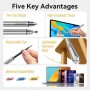 Comprar Lápiz Óptico Vention KQMH0/ para Android y Apple/ Aluminio Gris - Ganga Electrónica