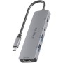 Comprar Docking USB Tipo-C Aisens ASUC-5P028-GR/ 1xHDMI 4K/ 2xUSB/ 2xUSB Tipo-C/ 1xUSB Tipo-C PD/ Gris - Ganga Electrónica