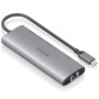 Comprar Docking USB Tipo-C Aisens ASUC-7P032-GR/ 1xHDMI 4K/ 1xUSB/ 2xUSB Tipo-C/ 1xRJ45/ 1xLector Tarjetas/ Gris - Ganga Electró