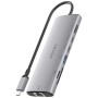 Comprar Docking USB Tipo-C Aisens ASUC-7P032-GR/ 1xHDMI 4K/ 1xUSB/ 2xUSB Tipo-C/ 1xRJ45/ 1xLector Tarjetas/ Gris - Ganga Electró