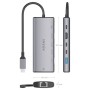 Comprar Docking USB Tipo-C Aisens ASUC-6P030-GR/ 1xHDMI 4K/ 1xUSB/ 2xUSB Tipo-C/ 1xRJ45/ 1xUSB Tipo-C PD/ Gris - Ganga Electróni