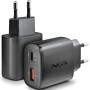Comprar Cargador de Pared GaN NGS Era 45W/ 1xUSB Tipo-C/ 1xUSB/ 45W - Ganga Electrónica