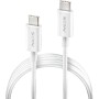 Comprar Cable USB 2.0 Tipo-C NGS ZYRO 60W-1/ USB Tipo-C Macho - USB Tipo-C Macho/ Hasta 60W/ 480Mbps/ 1m/ Blanco - Ganga Electró