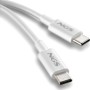 Comprar Cable USB 2.0 Tipo-C NGS ZYRO 60W-1/ USB Tipo-C Macho - USB Tipo-C Macho/ Hasta 60W/ 480Mbps/ 1m/ Blanco - Ganga Electró