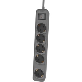 Comprar Regleta con Interruptor Philips CHP2154G/12 5 Tomas de corriente/ Cable 1.5m/ Gris - Ganga Electrónica