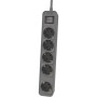 Comprar Regleta con Interruptor Philips CHP2154G/12 5 Tomas de corriente/ Cable 1.5m/ Gris - Ganga Electrónica