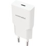 Comprar Cargador de Pared Nanocable 10.10.2024/ 1xUSB Tipo-C/ 25W/ Blanco - Ganga Electrónica