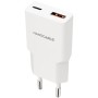 Comprar Cargador de Pared Nanocable 10.10.2028/ 1xUSB Tipo-C/ 1xUSB Macho/ 30W/ Blanco - Ganga Electrónica