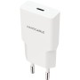 Comprar Cargador de Pared Nanocable 10.10.2021/ 1xUSB Tipo-C/ 20W/ Blanco - Ganga Electrónica