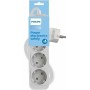Comprar Regleta con Interruptor Philips CHP2134W/12/ 3 Tomas de corriente/ Cable 1.5m/ Blanco - Ganga Electrónica