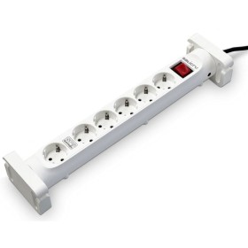 Comprar Regleta con interruptor Salicru SAFE 6S/ 6 Tomas de corriente/ Cable 1.4m/ Blanca - Ganga Electrónica