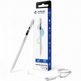 Comprar Lápiz Electrónico Subblim NoteFlow Pen para iPad/ Blanco - Ganga Electrónica