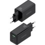 Comprar Cargador de Pared GaN Aisens ASCH-65W3P073-BK/ 2xUSB Tipo-C/ 1xUSB/ 65W/ Negro - Ganga Electrónica