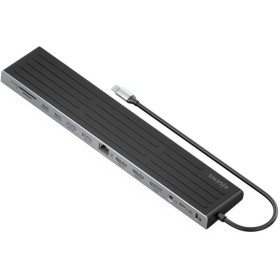 Comprar Docking USB Tipo-C Aisens ASUC-13P042-GR/ 2xUSB Tipo-C/ 1xUSB Tipo-C PD/ 2xUSB/ 2xHDMI/ 1xDisplayPort/ 1xLector de Tarje