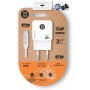 Comprar Cargador de Pared Tech One Tech TEC2221/ 1xUSB Tipo-C + Cable USB Tipo-C/ 20W/ Blanco - Ganga Electrónica
