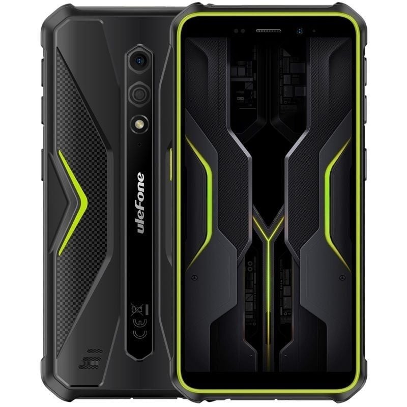 Comprar Smartphone Rugerizado Ulefone Armor X12 Pro 4GB/ 64GB/ 5.45'/ Negro y Verde - Ganga Electrónica