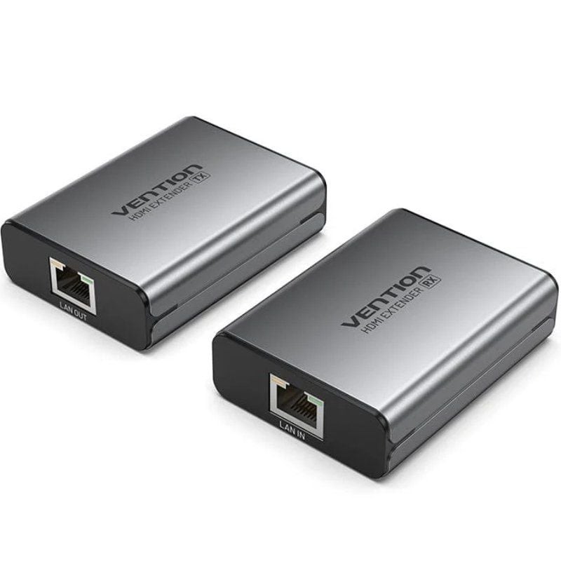 Comprar Adaptador/Transmisor de vídeo Alámbrico HDMI/RJ45 a HDMI/RJ45 Vention AKGH0-EU - Ganga Electrónica