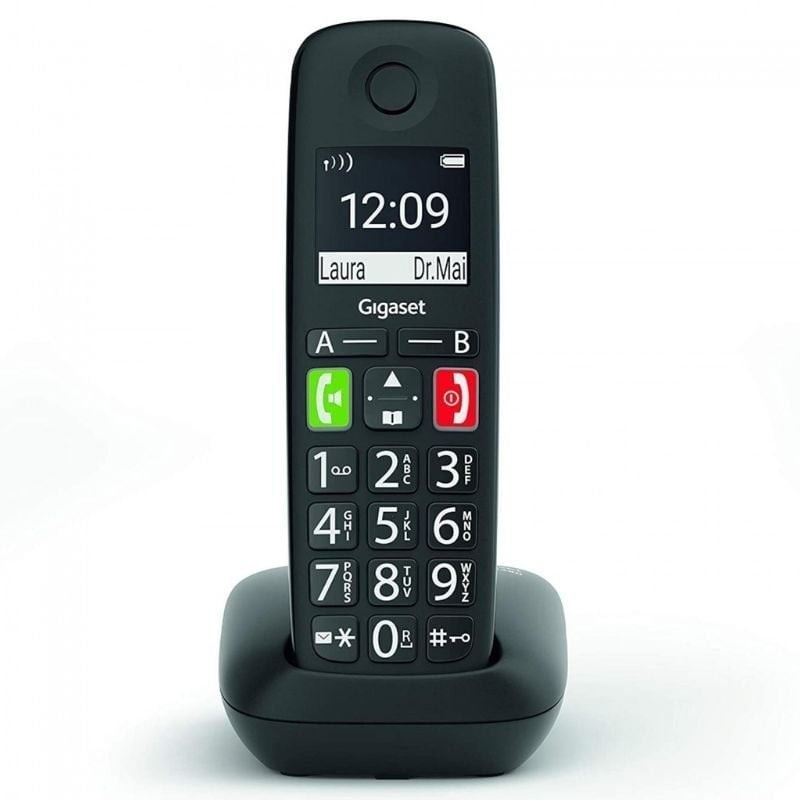 Comprar Teléfono Inalámbrico Gigaset E290/ Negro - Ganga Electrónica