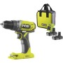 Comprar Taladro-Atornillador Sin Cable Ryobi ONE+ R18DD2-220S/ 2 baterías 18V 2,0 Ah/ Cargador 1,5 A/ Bolsa de Transporte - Gang
