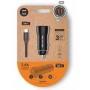 Comprar Cargador de Coche Tech One Tech TEC2803/ 2xUSB + Cable USB Tipo-C/ 12W - Ganga Electrónica