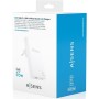 Comprar Cargador de Pared GaN Aisens ASCH-65W2P076-W/ 1xUSB Tipo-C/ 1xUSB/ 65W/ Blanco - Ganga Electrónica