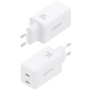 Comprar Cargador de Pared GaN Aisens ASCH-65W2P078-W/ 2xUSB Tipo-C/ 65W/ Blanco - Ganga Electrónica